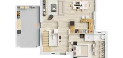 Programme terrain + maison à Saint-Georges-lès-Baillargeaux en Vienne (86) de 95 m² à vendre au prix de 242470€ - 4