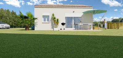 Programme terrain + maison à Ruoms en Ardèche (07) de 60 m² à vendre au prix de 179000€ - 1
