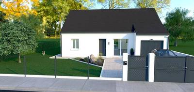 Programme terrain + maison à Nouzilly en Indre-et-Loire (37) de 72 m² à vendre au prix de 217700€ - 2
