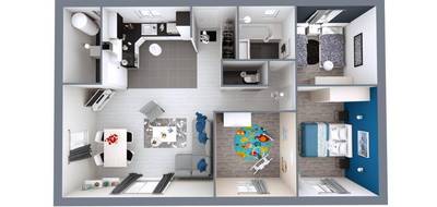 Programme terrain + maison à Laluque en Landes (40) de 80 m² à vendre au prix de 206700€ - 3