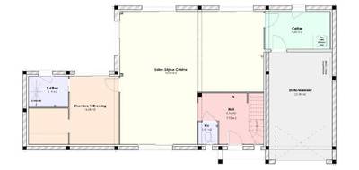 Programme terrain + maison à Braslou en Indre-et-Loire (37) de 151 m² à vendre au prix de 287700€ - 3