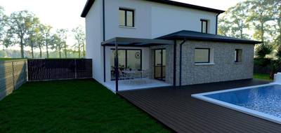 Programme terrain + maison à Montrevel-en-Bresse en Ain (01) de 130 m² à vendre au prix de 325000€ - 2