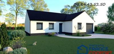 Programme terrain + maison à Tilloy-lès-Mofflaines en Pas-de-Calais (62) de 85 m² à vendre au prix de 257358€ - 1