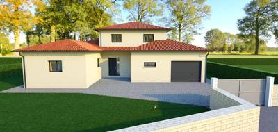 Programme terrain + maison à Montrevel-en-Bresse en Ain (01) de 130 m² à vendre au prix de 359000€ - 1