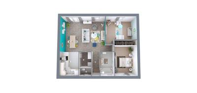 Programme terrain + maison à Hostens en Gironde (33) de 69 m² à vendre au prix de 260000€ - 2