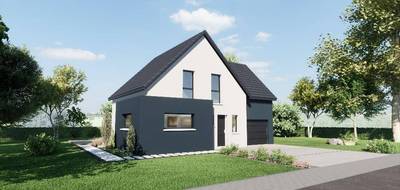 Programme terrain + maison à Entzheim en Bas-Rhin (67) de 124 m² à vendre au prix de 445500€ - 1