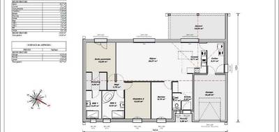 Programme terrain + maison à Cognac en Charente (16) de 110 m² à vendre au prix de 264000€ - 4