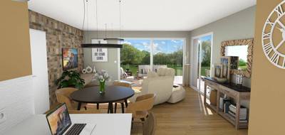 Programme terrain + maison à Cournon-d'Auvergne en Puy-de-Dôme (63) de 82 m² à vendre au prix de 276301€ - 2