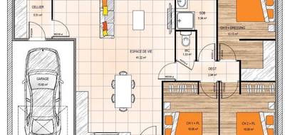 Programme terrain + maison à Beaupréau-en-Mauges en Maine-et-Loire (49) de 85 m² à vendre au prix de 214500€ - 4