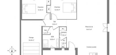 Programme terrain + maison à Sorède en Pyrénées-Orientales (66) de 83 m² à vendre au prix de 262500€ - 3