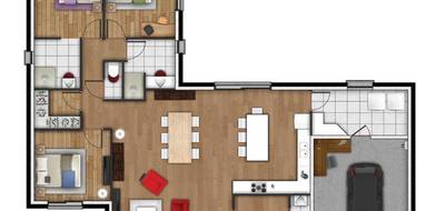 Programme terrain + maison à Valmont en Seine-Maritime (76) de 129 m² à vendre au prix de 318250€ - 3