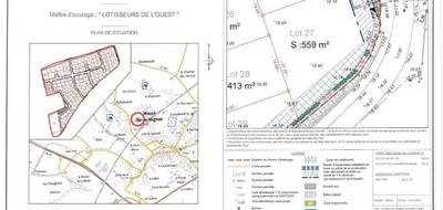 Terrain seul à Mauzé-sur-le-Mignon en Deux-Sèvres (79) de 559 m² à vendre au prix de 55900€ - 2