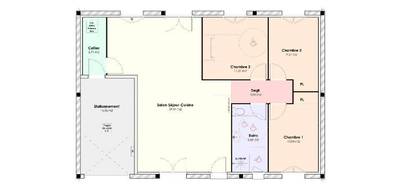 Programme terrain + maison à Ballan-Miré en Indre-et-Loire (37) de 84 m² à vendre au prix de 274900€ - 3