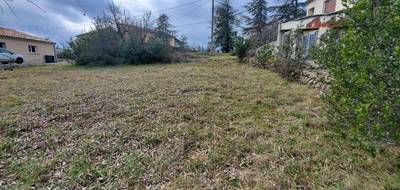 Terrain seul à Vinezac en Ardèche (07) de 1200 m² à vendre au prix de 101000€ - 1