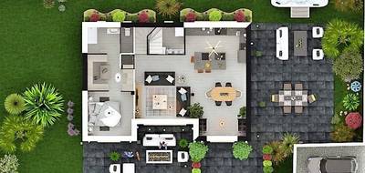 Programme terrain + maison à Hyères en Var (83) de 140 m² à vendre au prix de 1440000€ - 3