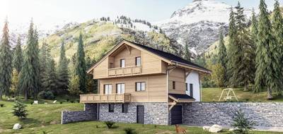 Programme terrain + maison à Sallanches en Haute-Savoie (74) de 113 m² à vendre au prix de 706968€ - 1