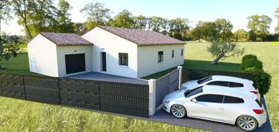 Programme terrain + maison à Aubenas en Ardèche (07) de 128 m² à vendre au prix de 323900€ - 1