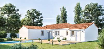 Programme terrain + maison à Saint-Cybranet en Dordogne (24) de 142 m² à vendre au prix de 303900€ - 2