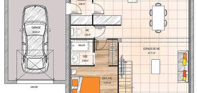 Programme terrain + maison à Morannes sur Sarthe-Daumeray en Maine-et-Loire (49) de 105 m² à vendre au prix de 257500€ - 4