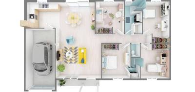 Programme terrain + maison à Aigrefeuille-d'Aunis en Charente-Maritime (17) de 100 m² à vendre au prix de 237093€ - 4