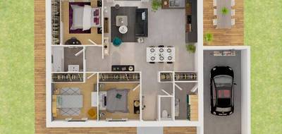 Programme terrain + maison à Sainte-Feyre en Creuse (23) de 80 m² à vendre au prix de 206800€ - 3