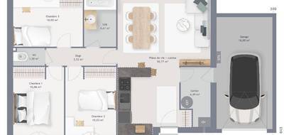 Programme terrain + maison à La Chapelle-Longueville en Eure (27) de 75 m² à vendre au prix de 230000€ - 4