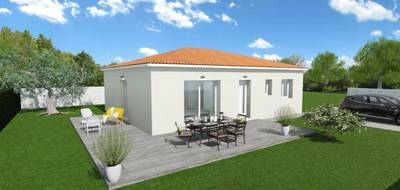 Programme terrain + maison à Saint-Marcellin-en-Forez en Loire (42) de 80 m² à vendre au prix de 253000€ - 1