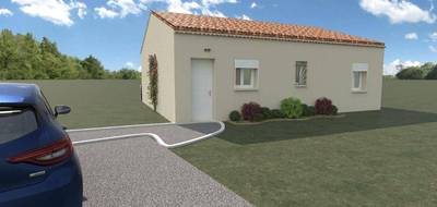 Programme terrain + maison à Laurac-en-Vivarais en Ardèche (07) de 73 m² à vendre au prix de 211900€ - 2