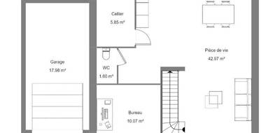 Programme terrain + maison à Nouzilly en Indre-et-Loire (37) de 80 m² à vendre au prix de 229800€ - 4