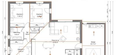 Programme terrain + maison à Fréjus en Var (83) de 90 m² à vendre au prix de 580000€ - 4