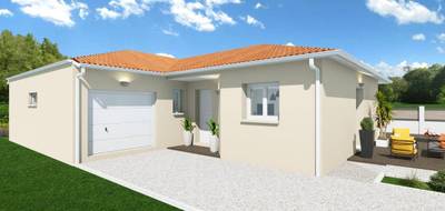 Programme terrain + maison à Péronnas en Ain (01) de 92 m² à vendre au prix de 257800€ - 1