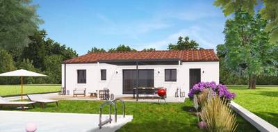 Programme terrain + maison à Pont-l'Abbé-d'Arnoult en Charente-Maritime (17) de 80 m² à vendre au prix de 193300€ - 2