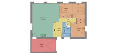Programme terrain + maison à Boisgervilly en Ille-et-Vilaine (35) de 73 m² à vendre au prix de 235450€ - 4