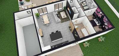 Programme terrain + maison à Saint-Martin-du-Vivier en Seine-Maritime (76) de 93 m² à vendre au prix de 284500€ - 4