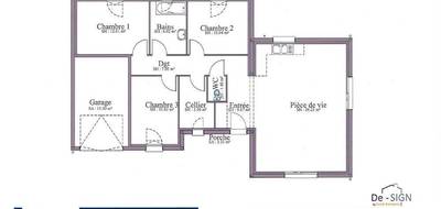 Programme terrain + maison à Saint-Symphorien-d'Ancelles en Saône-et-Loire (71) de 93 m² à vendre au prix de 265370€ - 4