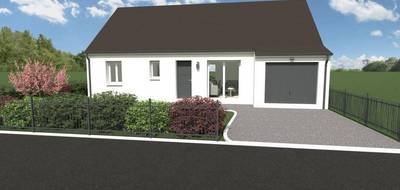 Programme terrain + maison à Auzouer-en-Touraine en Indre-et-Loire (37) de 80 m² à vendre au prix de 178000€ - 1