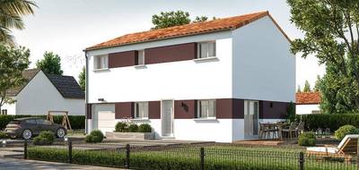 Programme terrain + maison à Montbert en Loire-Atlantique (44) de 117 m² à vendre au prix de 333700€ - 1