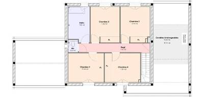 Programme terrain + maison à Braslou en Indre-et-Loire (37) de 151 m² à vendre au prix de 287700€ - 4