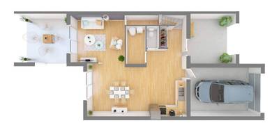 Programme terrain + maison à Villandry en Indre-et-Loire (37) de 115 m² à vendre au prix de 257941€ - 3