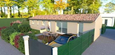 Programme terrain + maison à Castelmaurou en Haute-Garonne (31) de 73 m² à vendre au prix de 299900€ - 2