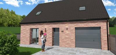 Programme terrain + maison à Bruille-lez-Marchiennes en Nord (59) de 92 m² à vendre au prix de 227000€ - 1
