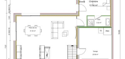 Programme terrain + maison à Blyes en Ain (01) de 104 m² à vendre au prix de 292000€ - 1