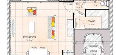 Programme terrain + maison à Bellevigne-en-Layon en Maine-et-Loire (49) de 80 m² à vendre au prix de 233000€ - 4