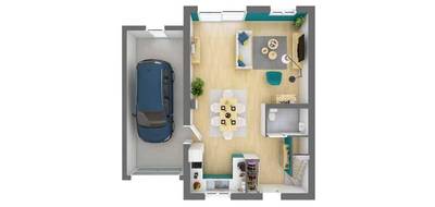 Programme terrain + maison à Pouillon en Marne (51) de 93 m² à vendre au prix de 282907€ - 3