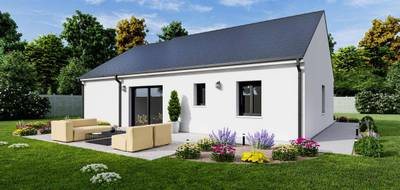 Programme terrain + maison à Montval-sur-Loir en Sarthe (72) de 73 m² à vendre au prix de 147166€ - 4