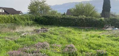 Terrain seul à La Motte-Servolex en Savoie (73) de 523 m² à vendre au prix de 210000€ - 1