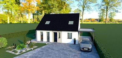 Programme terrain + maison à Saint-Folquin en Pas-de-Calais (62) de 120 m² à vendre au prix de 195000€ - 1