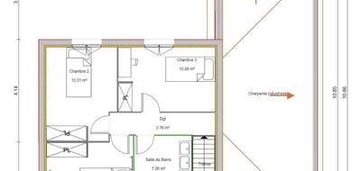 Programme terrain + maison à Villars-les-Dombes en Ain (01) de 100 m² à vendre au prix de 299000€ - 2