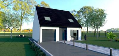Programme terrain + maison à Camphin-en-Carembault en Nord (59) de 90 m² à vendre au prix de 277000€ - 1
