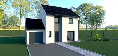 Programme terrain + maison à Douvrin en Pas-de-Calais (62) de 80 m² à vendre au prix de 234000€ - 1